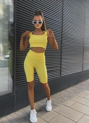 Велосипедки плюс топ2 фото