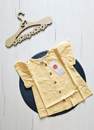 Блуза детская 86см, 1-2роки, футболка для девочки, cool club1 фото