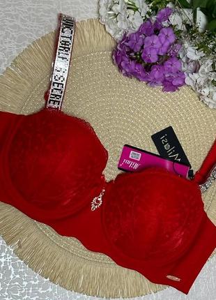 Кружевной бюстгальтер анжелика на чашку с виктория сикрет