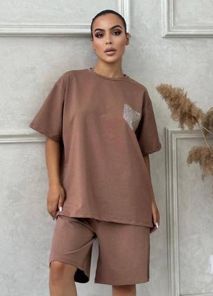 Костюм футболка + шорты