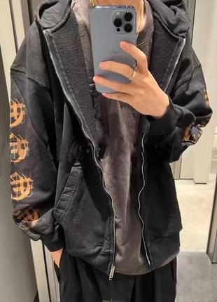 Худі balenciaga heavy metal hoodie in stock