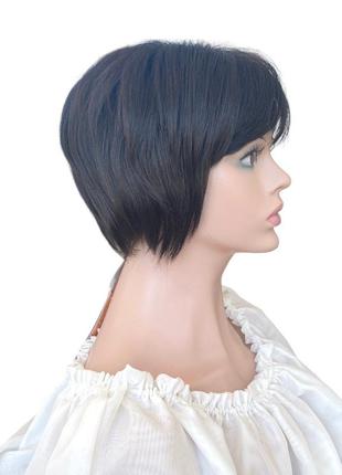 Парик коричневый короткий короткая стрижка для женщин hivision agata-4 для ежедневной носки