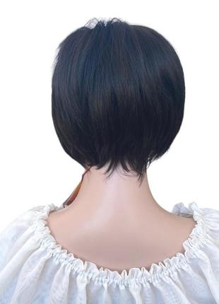 Парик коричневый короткий короткая стрижка для женщин hivision agata-4 для ежедневной носки