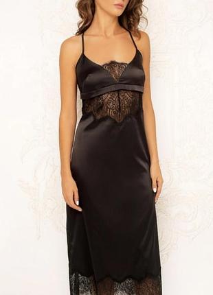 Чарівна довга сукня плаття білизна annabel arto 42р.