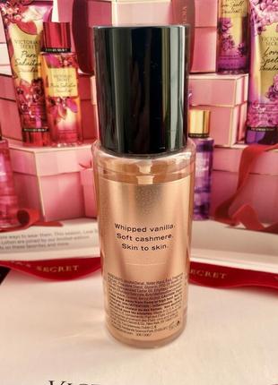 Парфюмированный мини мист спрей для тела bare vanilla victoria's secret fragrance mist2 фото