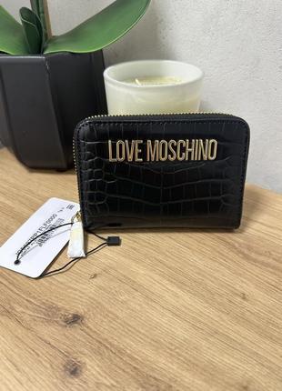 Новий оригінальний гаманець love moschino