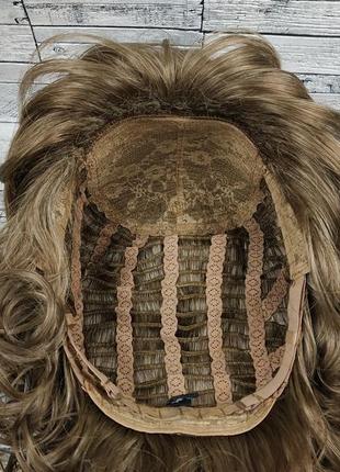 Парик русый с мелированием короткий короткая стрижка женский для женщин 1943а-12tt26