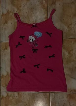 Майка с бантиками