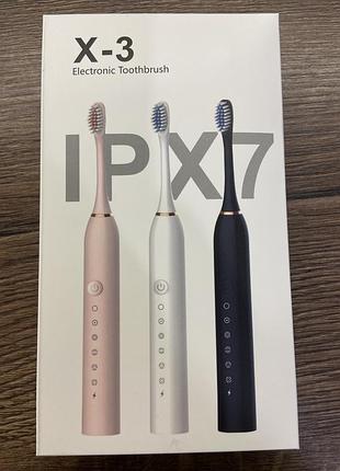 Электрическая зубная щетка ультразвуковая 6 режимов