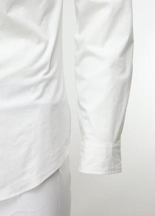 Чоловіча  білосніжна сорочка polo ralph lauren оригінал [  m ]6 фото