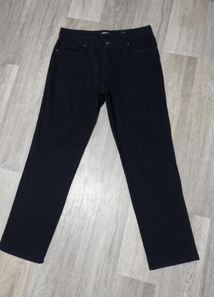 Чоловічі чорні джинси/tu/штани/жовтогарячий одяг