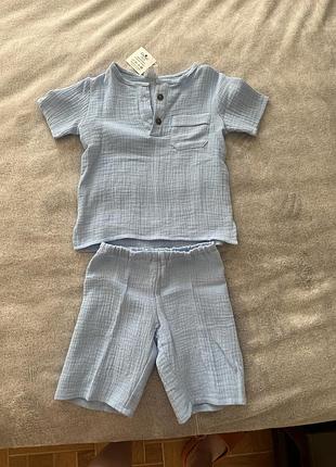 Детский муслиновый костюм