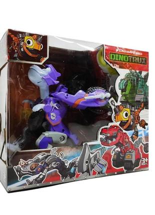 Трансформер toycloud динозавр "dinotrux" фиолетовый 21034-4