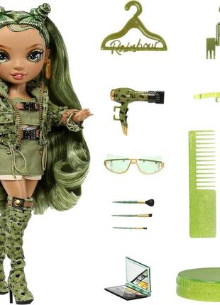 Кукла rainbow high olivia camo green fashion рейнбоу хай оливия вудс 583141euc оригинал