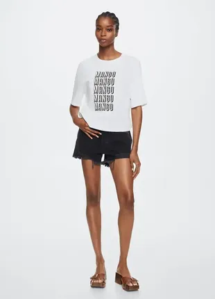 Футболка біла mango xs