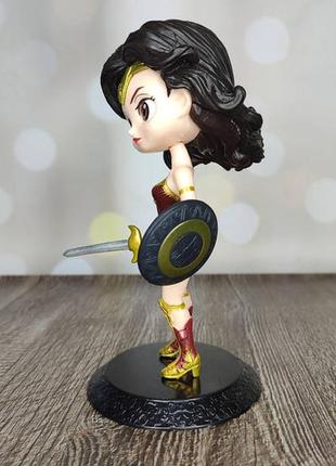 Фигурка - статуэтка на подставке "чудо-женщина. wonder woman. дс. dc" (фиг0077)4 фото