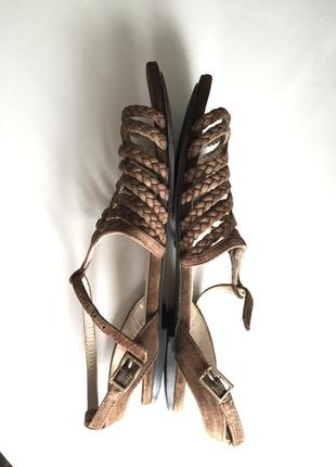 Шкіряні босоніжки сандалії3 фото