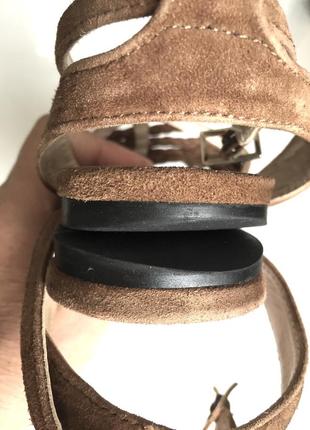 Шкіряні босоніжки сандалії6 фото