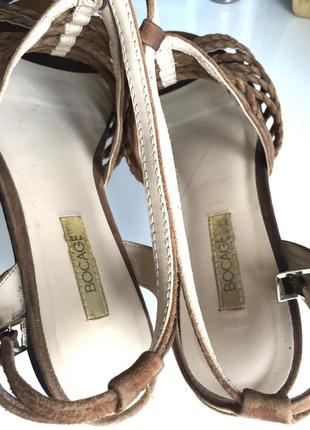 Шкіряні босоніжки сандалії8 фото