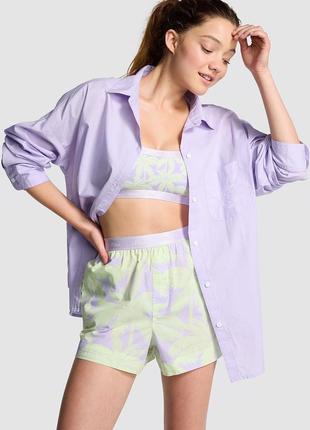 Коттоновая пижама victoria’s secret pink