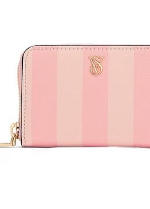 Гаманець victoria's secret the victoria small wallet in signature iconic stripe