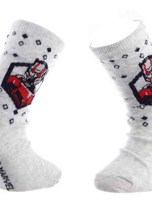 Шкарпетки marvel buste + damier de points світло-сірий діт 35-38 арт 83895348-7