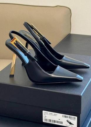 Туфлі в стилі saint laurent
