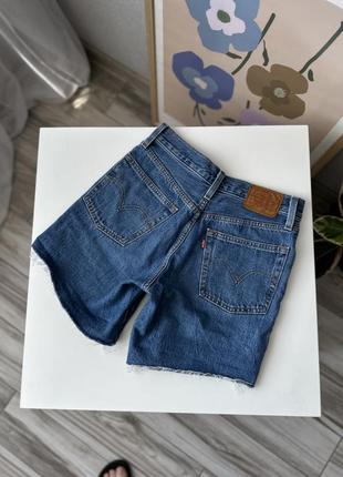 Шорти джинсові жіночі джинс короткі бермуди левайс levi’s levis