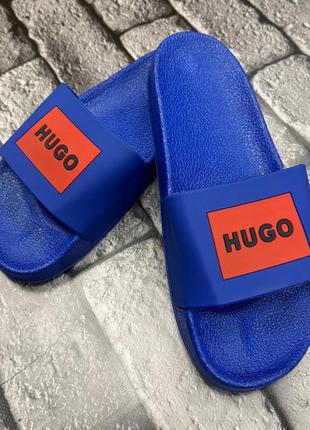 Чоловічі тапки шльопанці  hugo boss