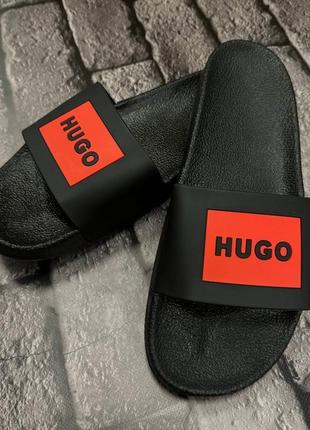 Чоловічі тапки шльопанці  hugo boss