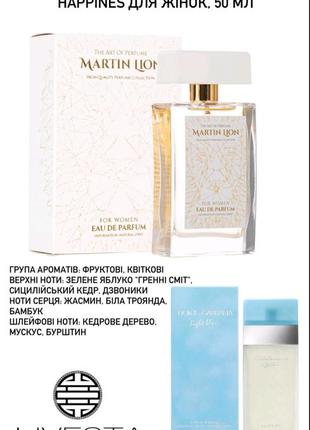 Парфумована вода martion lion f28 happiness,50 мл