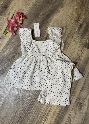 Детский летний костюм для девочки / туника и шорты 98/104 см (3/4 года) george