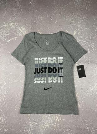 Nike новая хлопковая женская спортивная футболка
