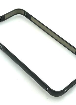 Чехол бампер metall iphone 5/5s black