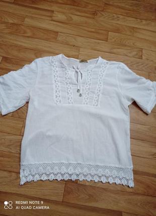 Летняя блуза из марлевки