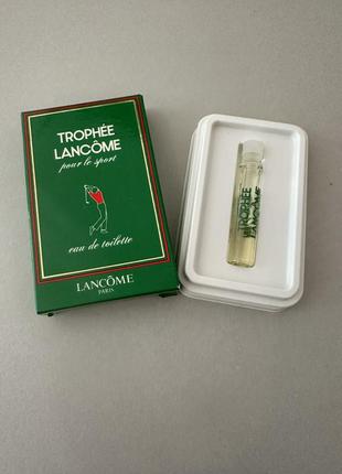 Trophee lancωme туалетная вода оригинал винтаж пробник