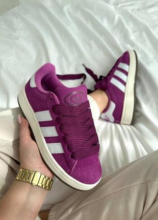 Adidas campus violet1 фото