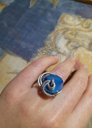 Каблочка, кольцо, винтаж, размер небольшой/ средний