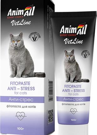 Фітопаста animall vetline стоп стрес для кішок 100 г (4820150206819)