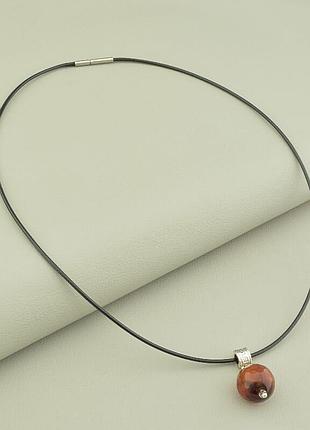 Підвіска агат 45 см.