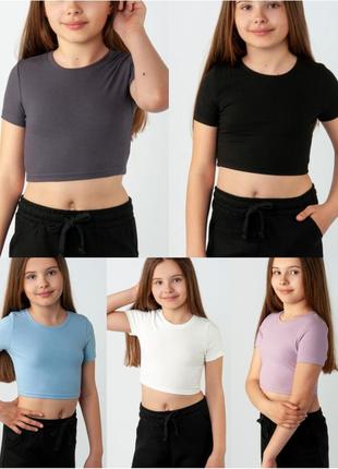 9 кольорів🌈літній топ рубчик, літній топ для дівчат, летний кроп топ подростковий, стильна футболка топ, укорочена футболка для дівчат