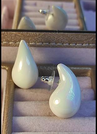 Серьги капли дропсы