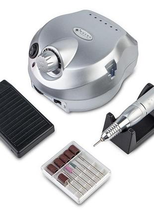 Фрезер bucos zs-601 pro silver 35000/45w український посібник + 6 покращених фрез, серійний ном