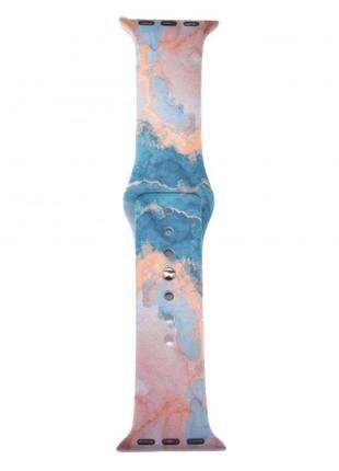 Ремінець для apple watch pattern marble 38/40/41 mm колір 150