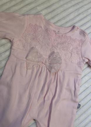 Чоловічок для дівчинки 0-3 місяців