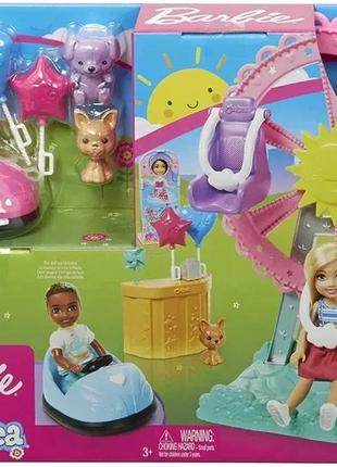 Лялька барбі челсі та карнавал barbie club chelsea doll and carnival