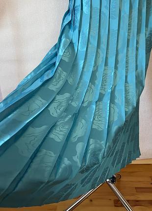 Юбка плиссе, юбка в складку, юбка миди, летняя юбка