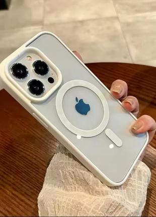 Прозорий чохол magsafe iPhone 14 pro max max