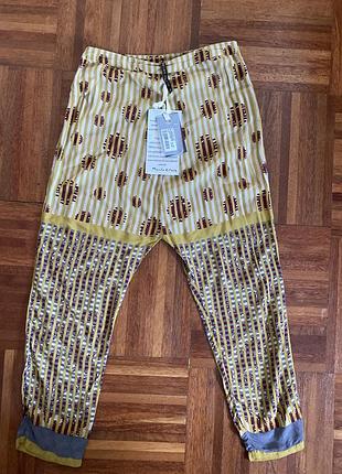 Новые дизайнерские тоненькие брюки из вискозы manila grace 38 m имталия 🇮🇹