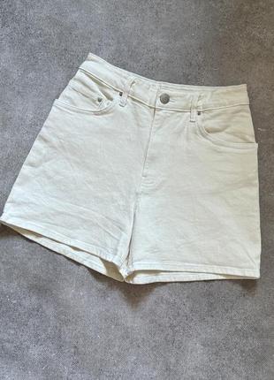 Нові бавовняні джинсові шорти h&m